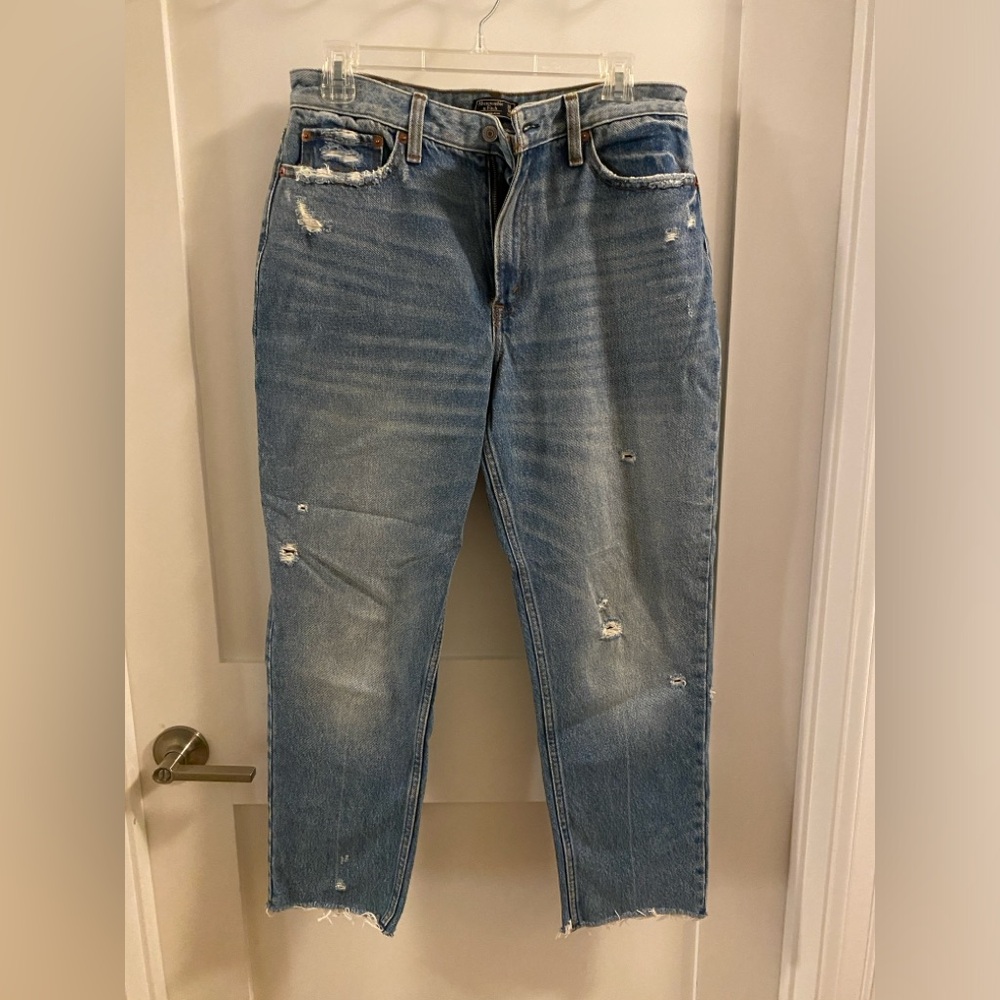A&F mom jean